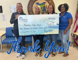  KFCU gives back to Marathon Middle High School