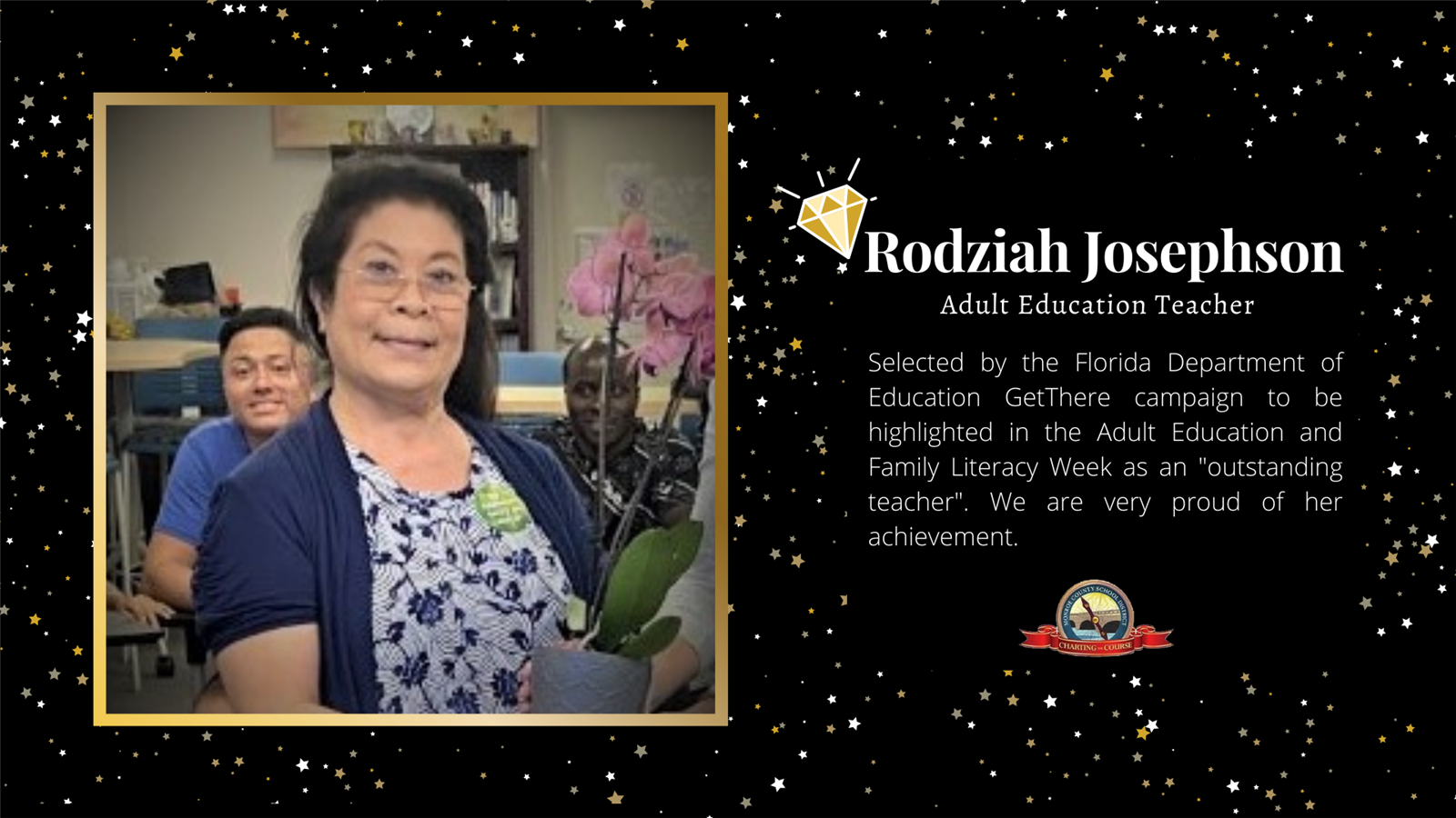 GEM: Rodziah Josephson, Adult Education Teacher