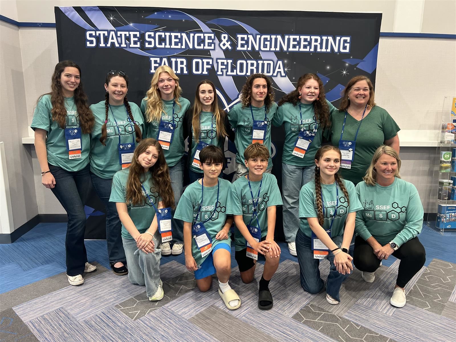  STEM Award winner group